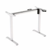 Table leg ERGO LIGHT with 1 motor white