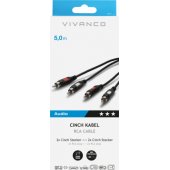Cable 2xRCA - 2xRCA 5m (46014)