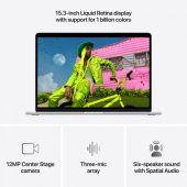 MacBook Air 15,3 Retina M5 16GB 512SSD RU Silver Z1LQ000BP