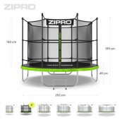Jump Pro Inner Net 8FT 252cm