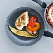 RH02799EU7 Metallic Marble frypan 24cm