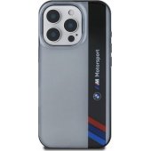 "Motosport IML Vertical Stripe Case iPhone 16 Plus" Grey