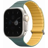 Revix Evo Magnetic Apple Watch 42/ 44/ 45/ 49mm Green-Yellow