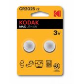 Max lithium CR2025 2pcs