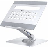 DONN27G Laptop Stand with 7-in-1 USB-C Docking Station