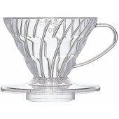 Plastic Coffee Dripper V60-01 Clear
