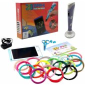 3D printing pen 7in1 5m x 20 Colors Violet RF-3DPEN-7IN1-VI