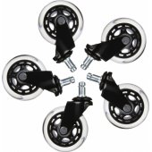 L33T Gaming 3" Casters 11mm Black