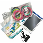 3D printing pen 7in1 5m x 20 Colors Blue RF-3DPEN-7IN1-BL