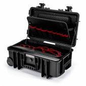KNIPEX tool case "Robust26 Move" 00 21 33 LE, tool box black, dust and