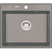 1-BOWL GRANITE SINK DEANTE GREY METALLIC ANDANTE