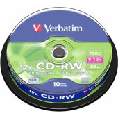 CD-RW 700MB x12 Cake Box 10