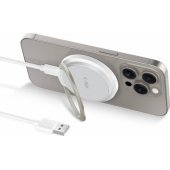 QI15W-A33 Magnetic Wireless Charger White