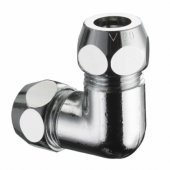 CHROME PLATED ELBOW 3/ 8X3/ 8