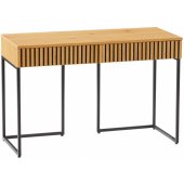 HAMPTON 120x50xH79cm Melamine with Oak Decor