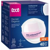 Discreet Elegance Disposable Breast Pads White 40pcs