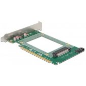 DeLOCK PCIe x16> 1 xint. U.2 NVMe - SFF-8639