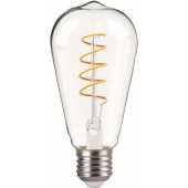 6W ST64 E27 3000k decorative