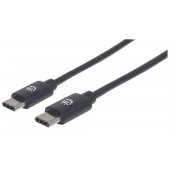 USB-C to USB-C 2 m Black (354905)