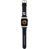 Watch 42/ 44/ 45/ 49mm 3D Rubber Strap Black