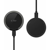 QI15W-A33 Magnetic Wireless Charger Black