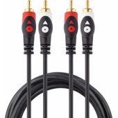 2xRCA - 2xRCA 1.5m Black (LB0019)