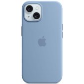 "Silicone Case with MagSafe iPhone 15 Plus (MT193ZM/ A)" Winter Blue
