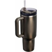 The Quencher H2.0 Fluted Tumbler 1.18 Dark Grey