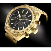 Chronograph Sapphire Gold Black GW9580-B4