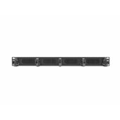 Cable organizer for 19-inch 1U Type B AK-1203-B bla