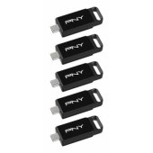 64GB Elite USB Type-C 3.2 Black 5pcs