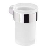glass with holder Pirenei, chrome