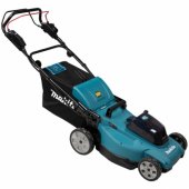 Makita cordless lawnmower DLM481CT2, 36Volt (2x18Volt) (blue/ black, 2x