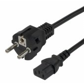 Power cable CEE 7/ 7 - C13 1.5m black