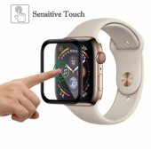 "3D Curved Tempered Glass for Apple Watch 40mm" Black
