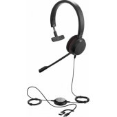 Evolve 20 USB-A/ USB-C MS Stereo Mono Black