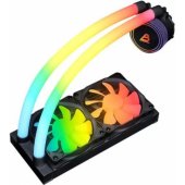 Luna PC240MM ARGB 2x120mm Liquid Cooler Black
