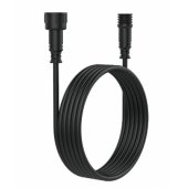 Extension cable for outdoor lighting 5-pin IP54 5m black