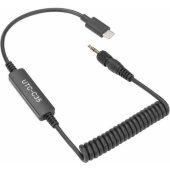 UTC-C35 3.5mm Locking Type Male Jack to USB Type C Audio Interface
