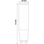 G9 7W 640lm 220° 3000K