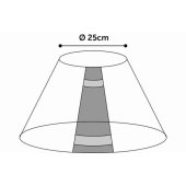 Pēcoperāciju apkakle "CAPO" ar lipekļiem 25 cm 503002 N1