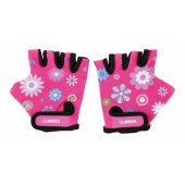 GLOBBER TODDLER GLOVES, FLOWERES PINK
