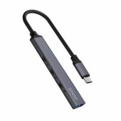 USB-C hub - 3 x USB-A 2.0, 1 x USB-A 3.0 AK-71