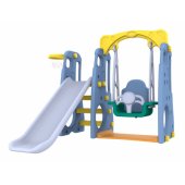 Slide Swing Basketball 3 in 1 Blue New