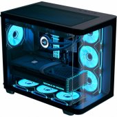 P500C-G-BK-V1 o.N. Full Tempered Glas (B) Black