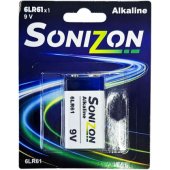 Alkaline 1.5V 9V (6LR61) 2pcs