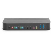KVM switch 2-port 4K 60Hz Black