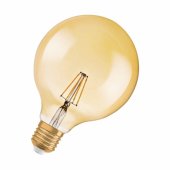 BULB LED G125 6.5W E27 824 FL GL 650L DM