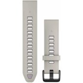 20mm QuickFit Silicone Strap Fog Gray/ Lavender
