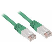 RJ45 Network cable CAT5e SFTP 10 m Green